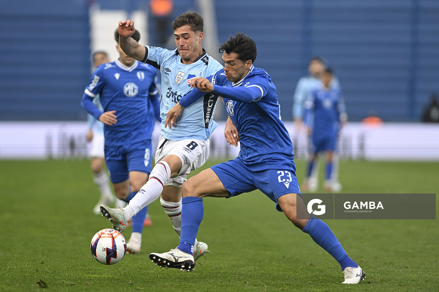 Santiago Silva, de Nacional, Liga AUF Uruguaya. Estadio Gran Parque Central.