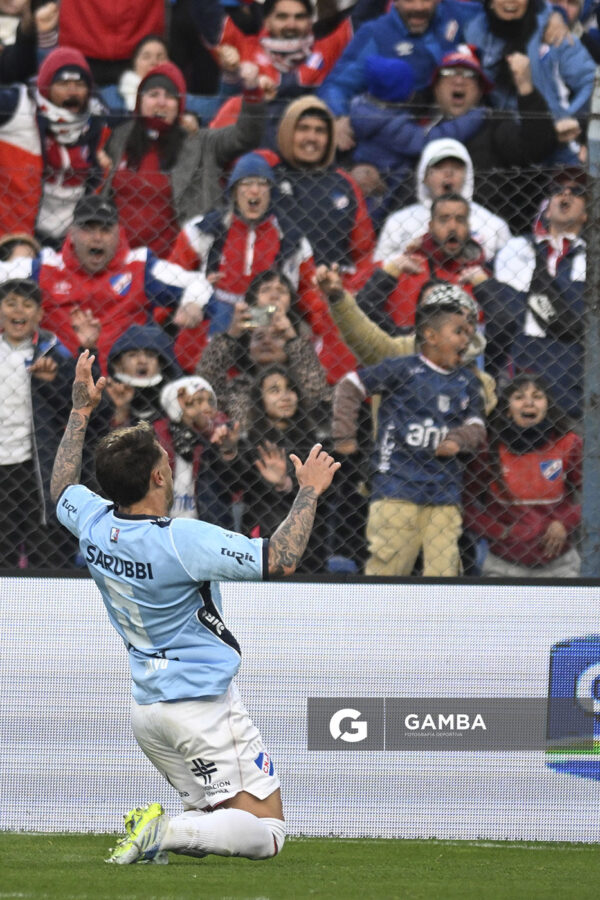 Francisco Calvo, de Nacional, Liga AUF Uruguaya. Estadio Gran Parque Central.