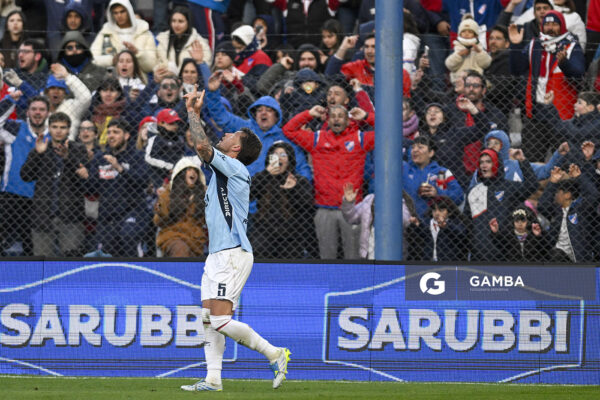 Francisco Calvo, de Nacional, Liga AUF Uruguaya. Estadio Gran Parque Central.