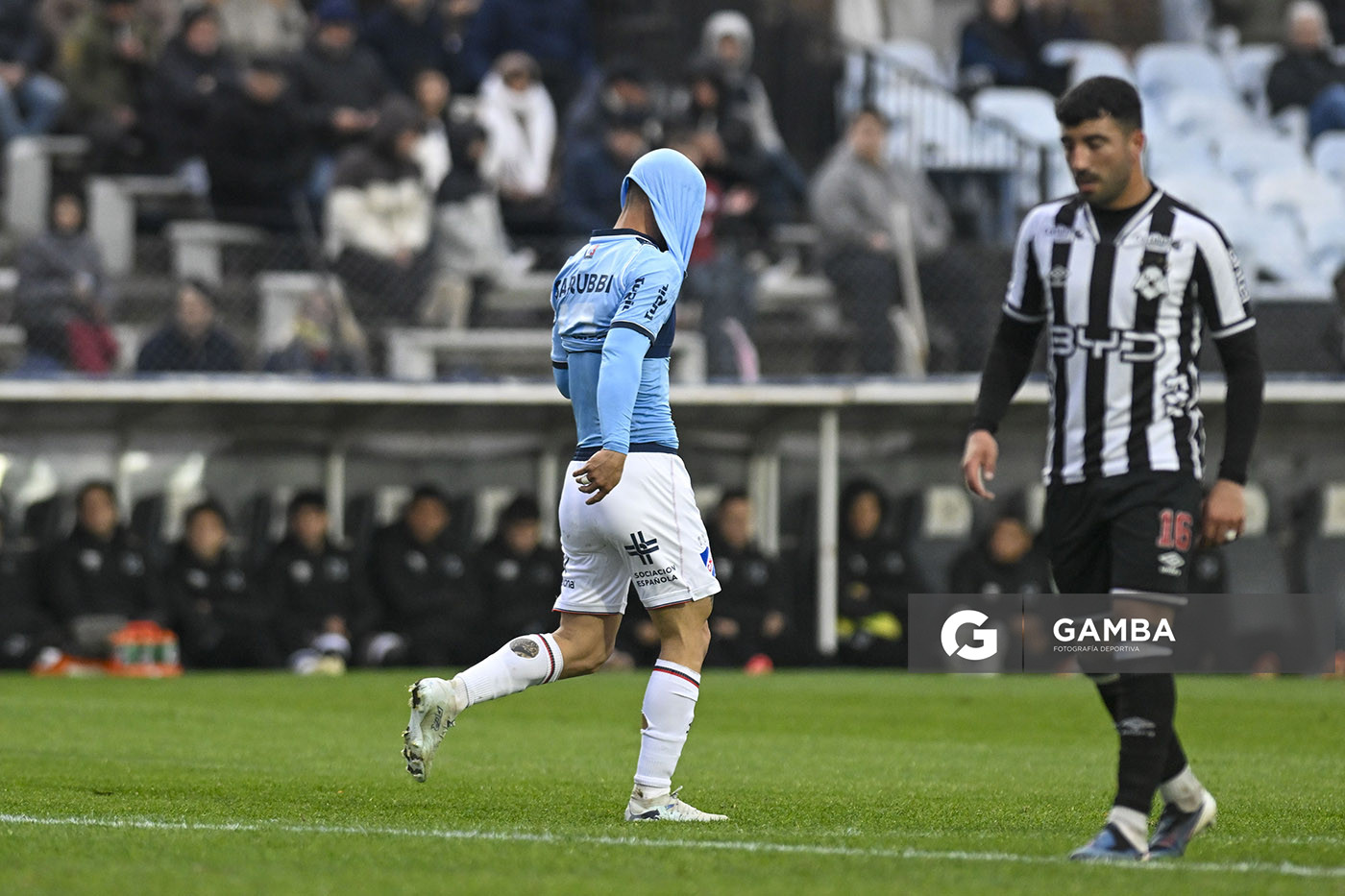 Emiliano Ancheta, de Nacional, Liga AUF Uruguaya. Estadio Parque Alfredo V. Viera.