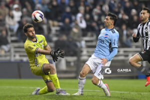 Maximiliano Silvera, de Nacional, Liga AUF Uruguaya. Estadio Parque Alfredo V. Viera.