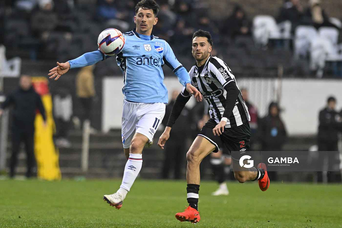 Maximiliano Silvera, de Nacional, Liga AUF Uruguaya. Estadio Parque Alfredo V. Viera.