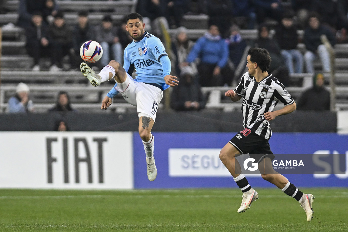 Emiliano Ancheta, de Nacional, Liga AUF Uruguaya. Estadio Parque Alfredo V. Viera.