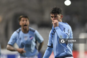 Maximiliano Silvera, de Nacional, Liga AUF Uruguaya. Estadio Parque Alfredo V. Viera.