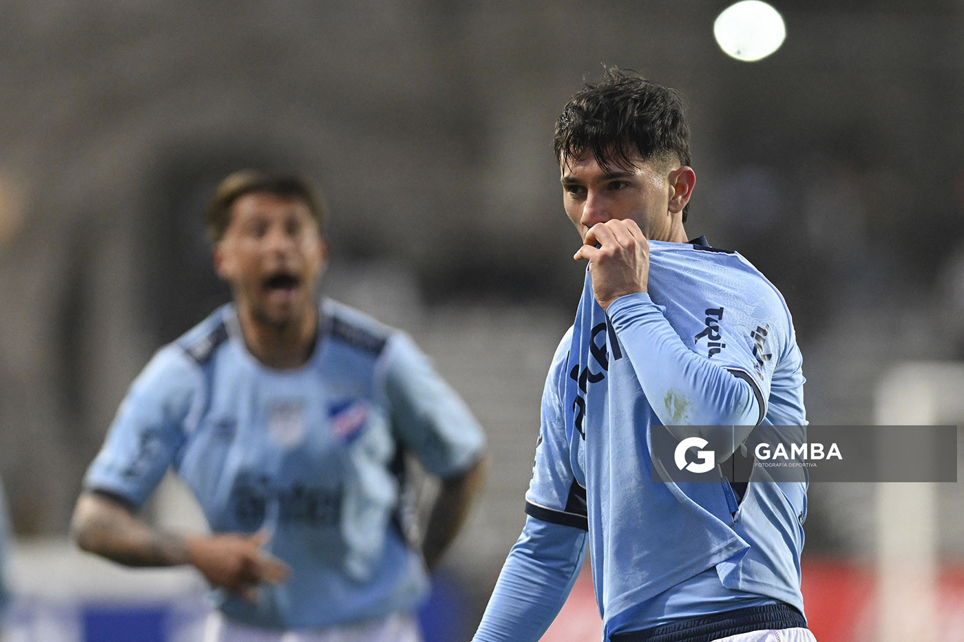 Maximiliano Silvera, de Nacional, Liga AUF Uruguaya. Estadio Parque Alfredo V. Viera.