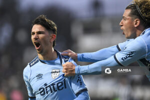 Maximiliano Silvera, de Nacional, Liga AUF Uruguaya. Estadio Parque Alfredo V. Viera.