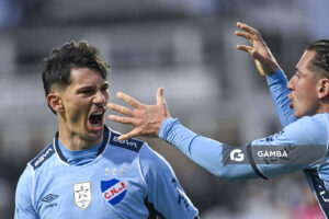 Maximiliano Silvera, de Nacional, Liga AUF Uruguaya. Estadio Parque Alfredo V. Viera.
