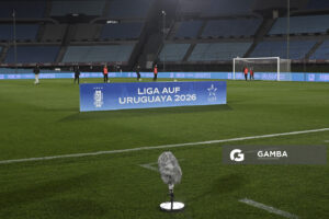 Partido sin público local. Liga AUF Uruguaya. Estadio Centenario.