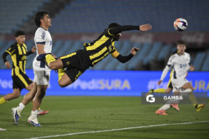 Matías Arezo, de Peñarol, Liga AUF Uruguaya. Estadio Centenario.
