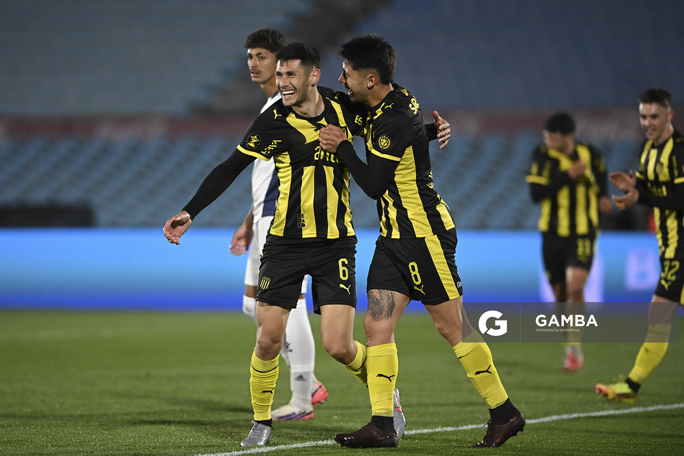 Lucas Ferreira, de Peñarol, Liga AUF Uruguaya. Estadio Centenario.