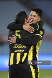 Roberto Fernández, de Peñarol, Liga AUF Uruguaya. Estadio Centenario.