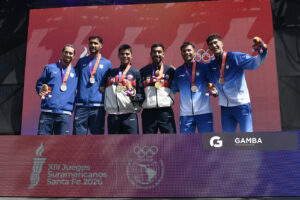 Leandro Rodas y Luciano García. XIII Juegos Suramericanos Santa Fe 2026.