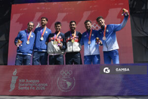 Leandro Rodas y Luciano García. XIII Juegos Suramericanos Santa Fe 2026.