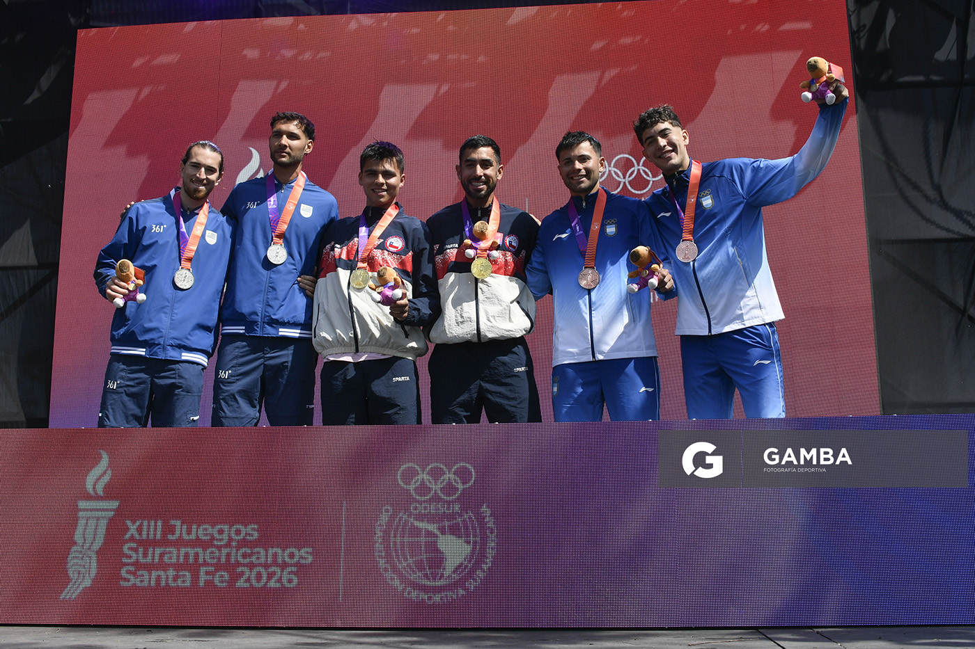Leandro Rodas y Luciano García. XIII Juegos Suramericanos Santa Fe 2026.