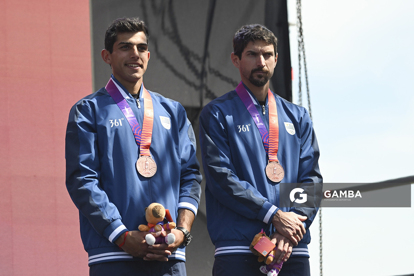 Emanuel González y Mauricio López. XIII Juegos Suramericanos Santa Fe 2026.