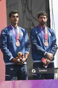 Emanuel González y Mauricio López. XIII Juegos Suramericanos Santa Fe 2026.