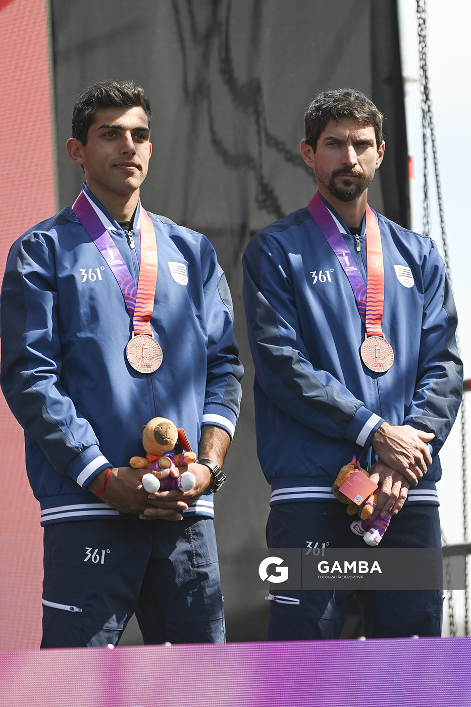 Emanuel González y Mauricio López. XIII Juegos Suramericanos Santa Fe 2026.