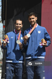 Leandro Rodas y Luciano García. XIII Juegos Suramericanos Santa Fe 2026.
