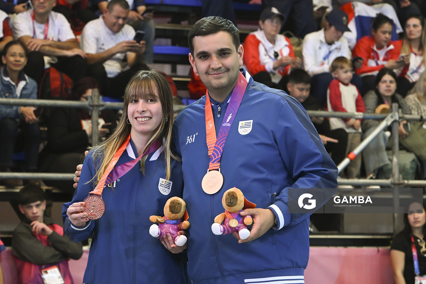 Valentina Pérez y Facundo Fierro. XIII Juegos Suramericanos Santa Fe 2026.