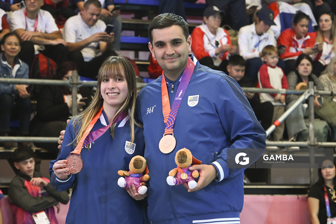 Valentina Pérez y Facundo Fierro. XIII Juegos Suramericanos Santa Fe 2026.
