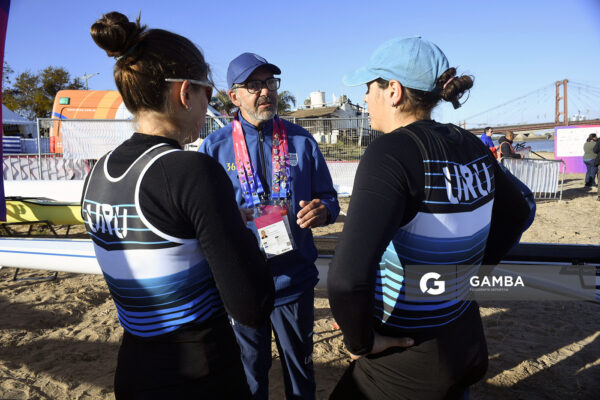 Marcelo Trigo entrenador de Uruguay. XIII Juegos Suramericanos Santa Fe 2026.