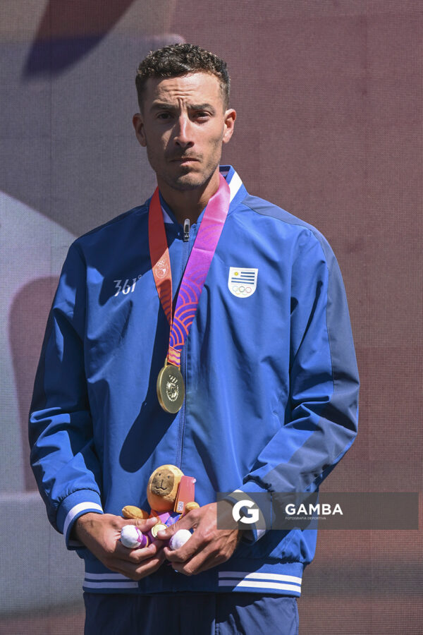 Felipe Klüver, medalla de oro. XIII Juegos Suramericanos Santa Fe 2026.