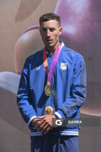 Felipe Klüver, medalla de oro. XIII Juegos Suramericanos Santa Fe 2026.