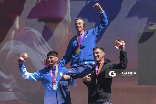 Felipe Klüver, medalla de oro. XIII Juegos Suramericanos Santa Fe 2026.