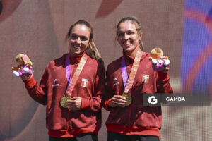 Alessia y Valeria Palacios(Perú). XIII Juegos Suramericanos Santa Fe 2026.