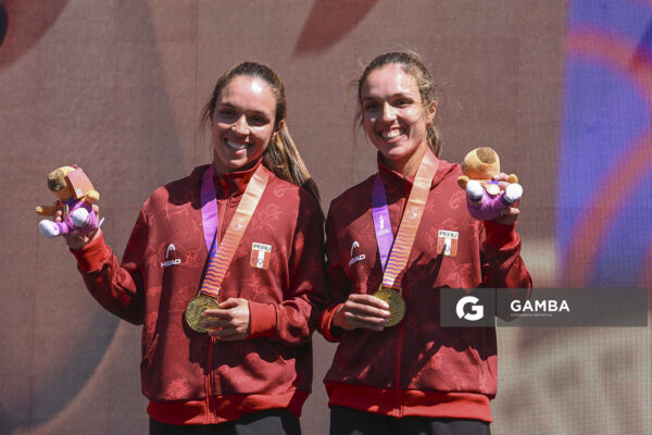 Alessia y Valeria Palacios(Perú). XIII Juegos Suramericanos Santa Fe 2026.