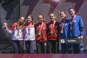 Alessia y Valeria Palacios(Perú). XIII Juegos Suramericanos Santa Fe 2026.