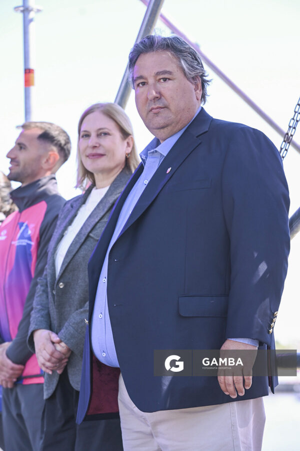 Fernando Ucha, presidente del Comité Olímpico Uruguayo. XIII Juegos Suramericanos Santa Fe 2026.