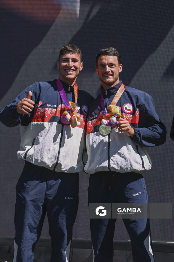 Alfredo Abraham y Andoni Habash(Chile). XIII Juegos Suramericanos Santa Fe 2026.