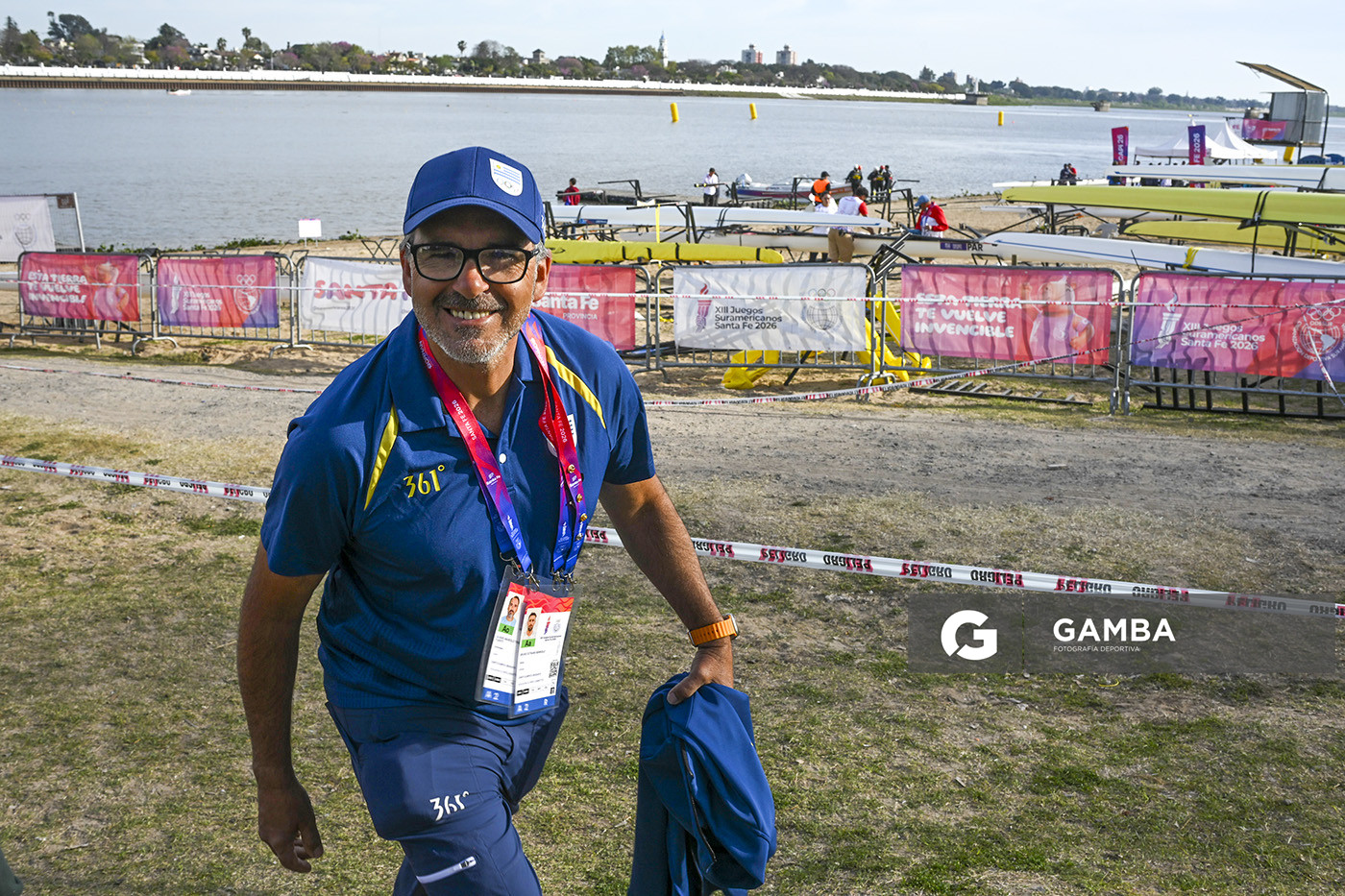 Marcelo Trigo, director técnico de la selección uruguaya. XIII Juegos Suramericanos Santa Fe 2026.