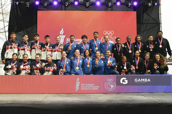 Uruguay, medalla de oro. XIII Juegos Suramericanos Santa Fe 2026.