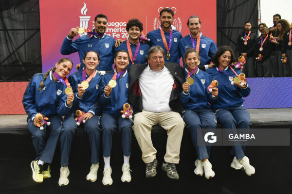 Uruguay, medalla de oro. XIII Juegos Suramericanos Santa Fe 2026.