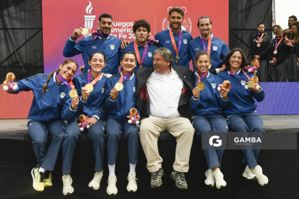 Uruguay, medalla de oro. XIII Juegos Suramericanos Santa Fe 2026.