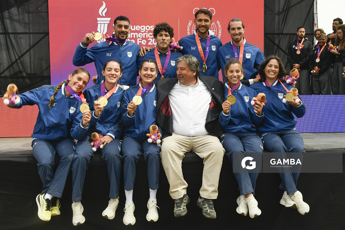 Uruguay, medalla de oro. XIII Juegos Suramericanos Santa Fe 2026.