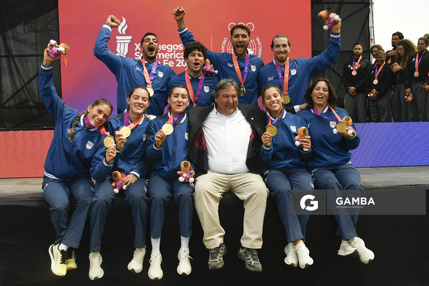 Uruguay, medalla de oro. XIII Juegos Suramericanos Santa Fe 2026.