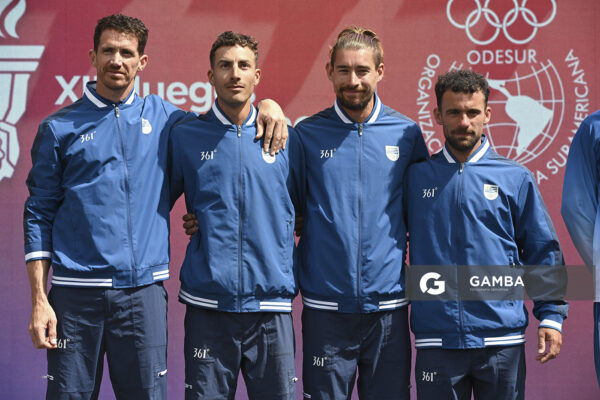 Leandro Salvagno, Felipe Klüver, Martín González y Bruno Cetraro. XIII Juegos Suramericanos Santa Fe 2026.