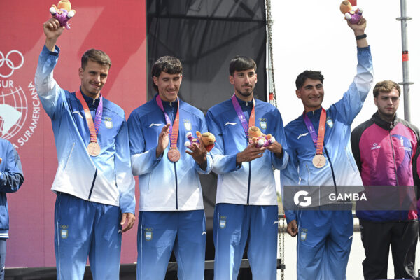 Argentina, medalla de bronce. XIII Juegos Suramericanos Santa Fe 2026.