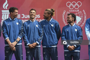 Leandro Salvagno, Felipe Klüver, Martín González y Bruno Cetraro. XIII Juegos Suramericanos Santa Fe 2026.