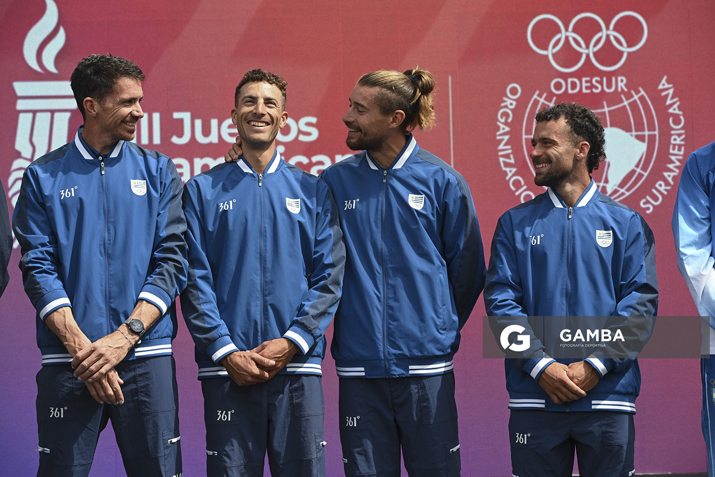 Leandro Salvagno, Felipe Klüver, Martín González y Bruno Cetraro. XIII Juegos Suramericanos Santa Fe 2026.