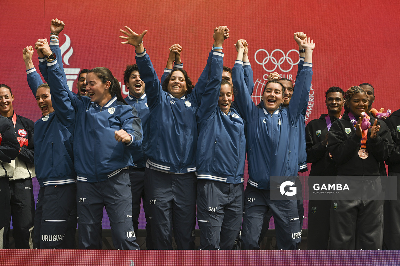 Uruguay, medalla de oro. XIII Juegos Suramericanos Santa Fe 2026.