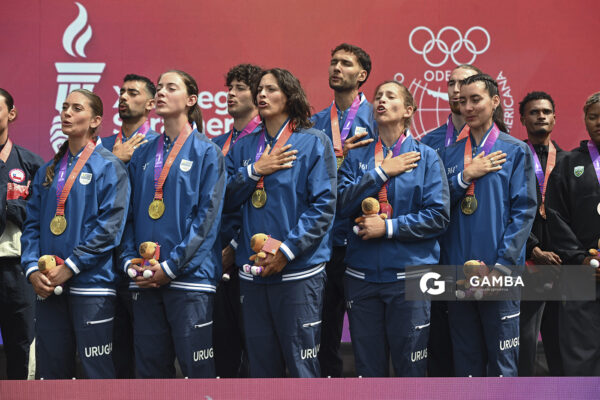 Uruguay, medalla de oro. XIII Juegos Suramericanos Santa Fe 2026.