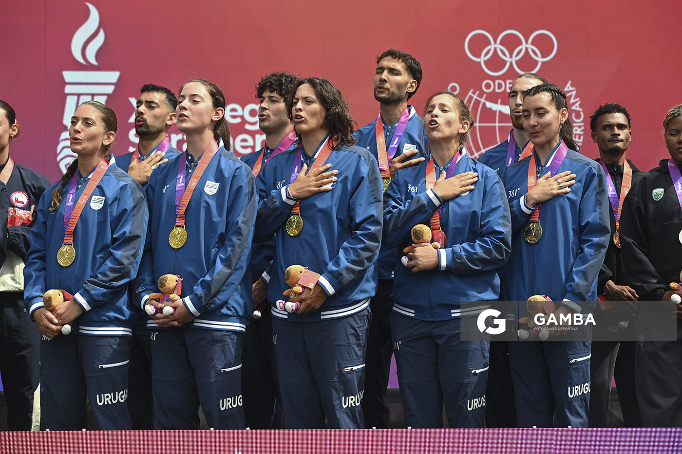 Uruguay, medalla de oro. XIII Juegos Suramericanos Santa Fe 2026.