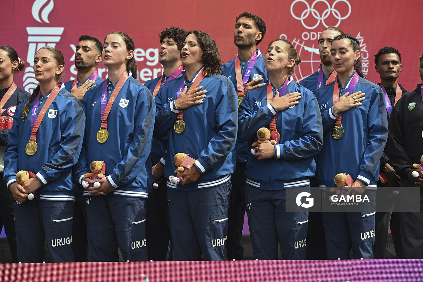 Uruguay, medalla de oro. XIII Juegos Suramericanos Santa Fe 2026.