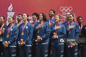 Uruguay, medalla de oro. XIII Juegos Suramericanos Santa Fe 2026.