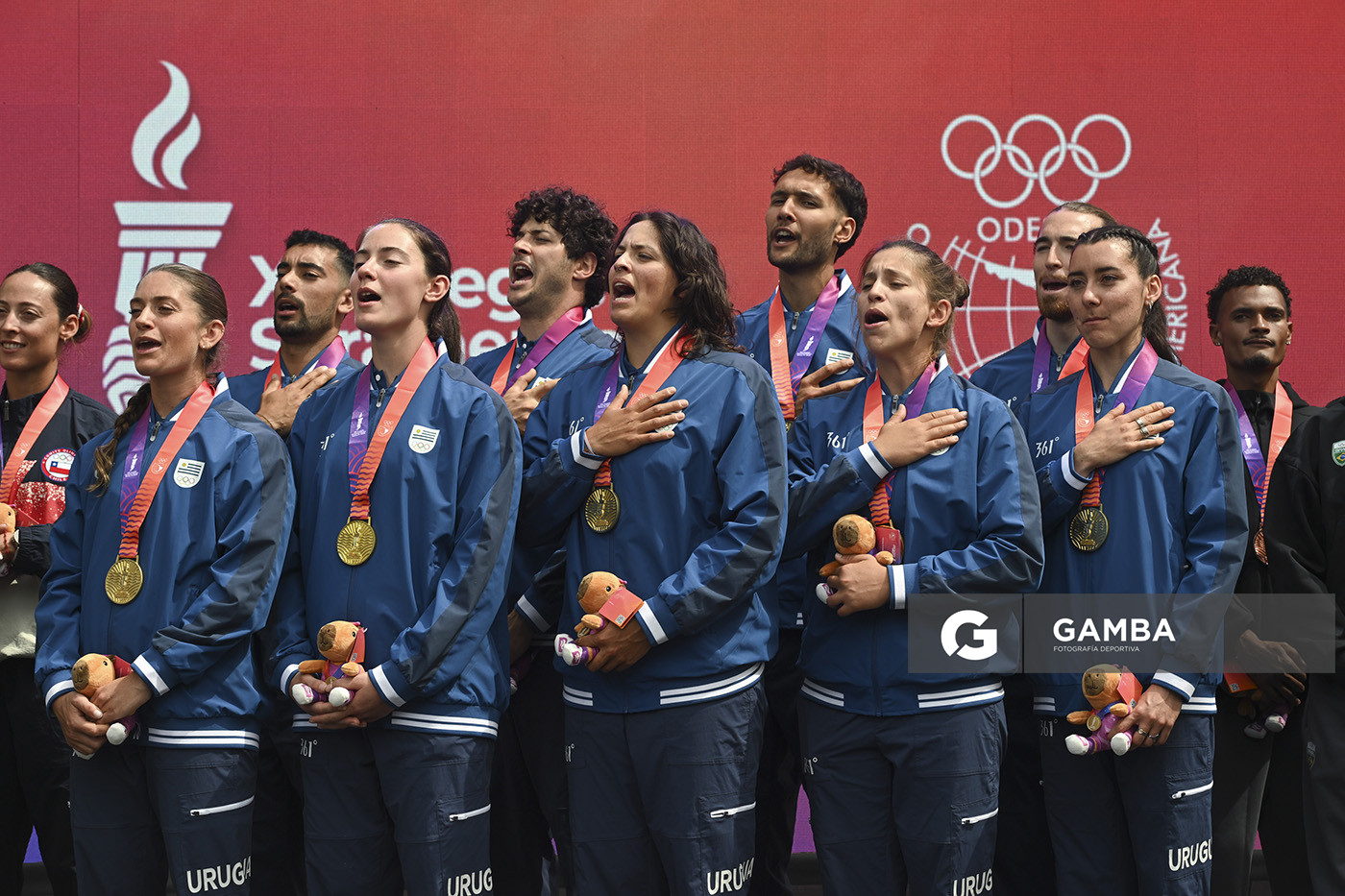 Uruguay, medalla de oro. XIII Juegos Suramericanos Santa Fe 2026.