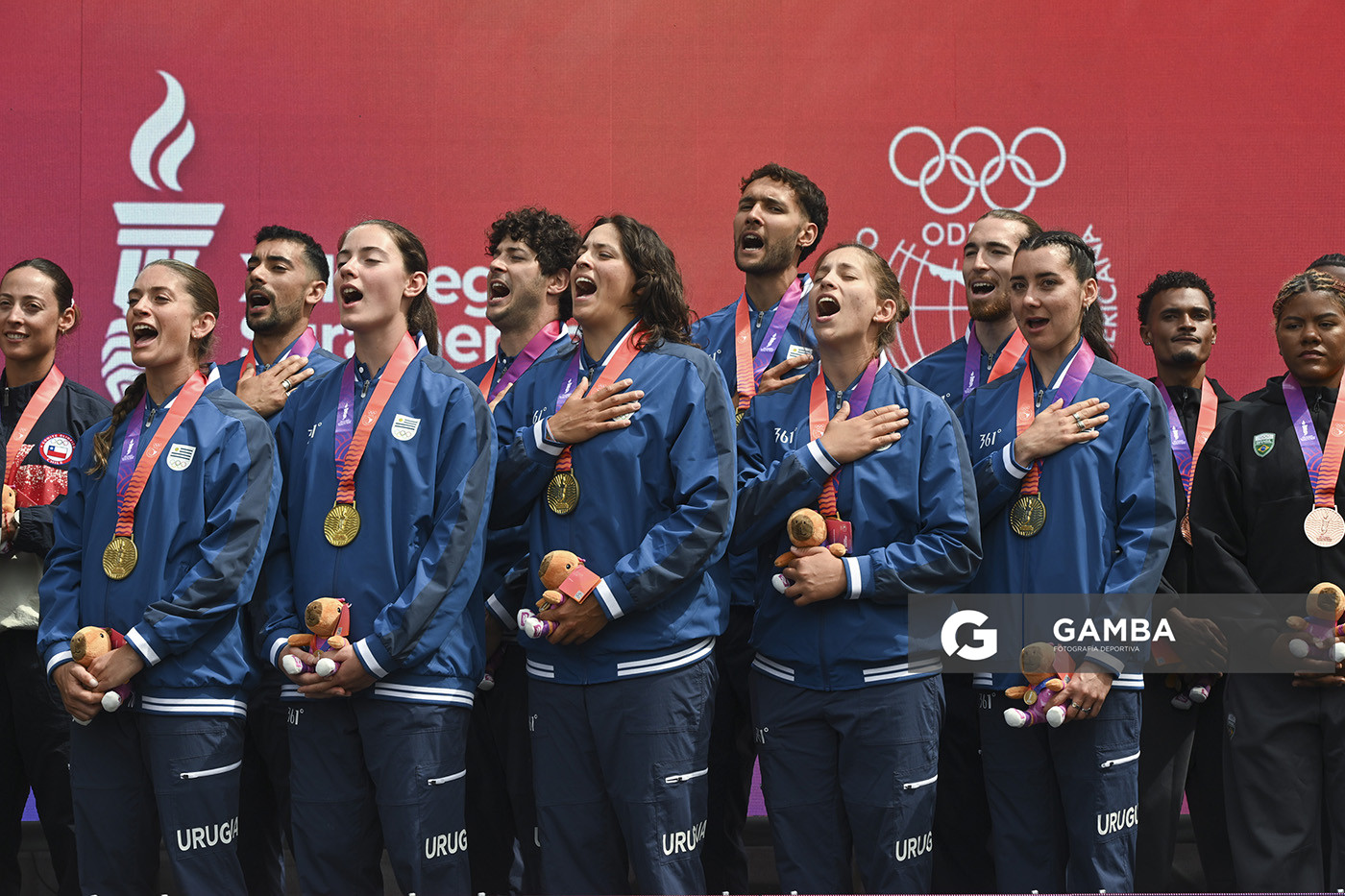 Uruguay, medalla de oro. XIII Juegos Suramericanos Santa Fe 2026.